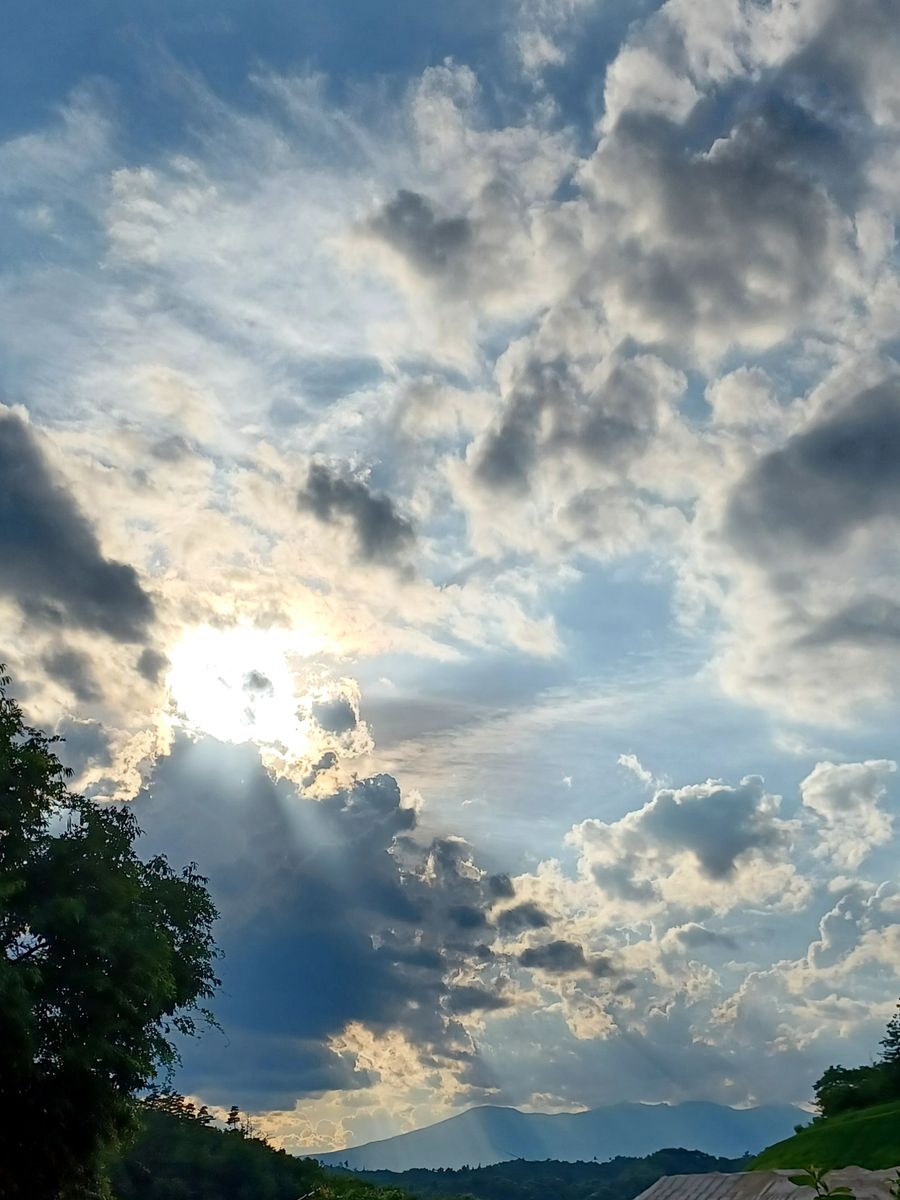 今日の空　&　停電！