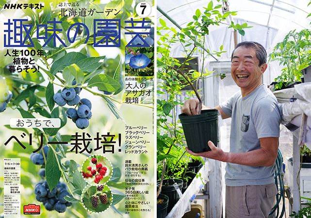 ブルーベリーを育てて50年！名人・福田 俊さんがたどり着いた栽培法とは＜前編・雑草は役に立つ！＞～『趣味の園芸』7月号こぼれ話