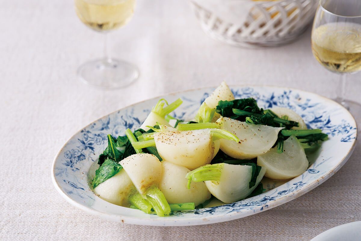 寒い冬にぴったりのあったかメニュー　蒸し煮で冬野菜フレンチ