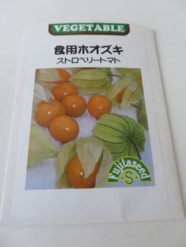 初めての食用ホオズキ ストロベリートマト を種から育てる By 果物屋 Toshi そだレポ みんなの趣味の園芸