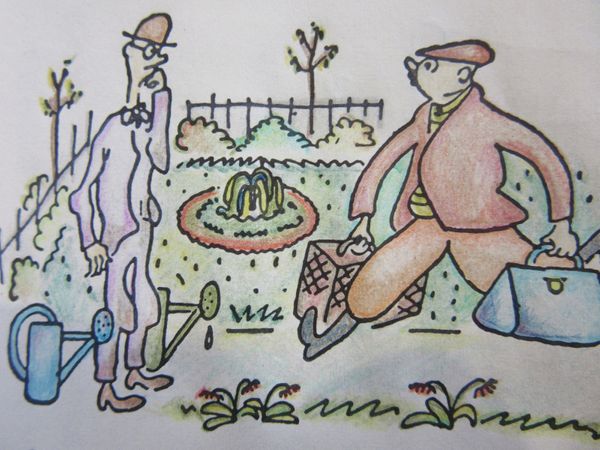 カレルチャペック 園芸家12カ月 の挿 園芸家12カ月 のアルバム みんなの趣味の園芸 Id