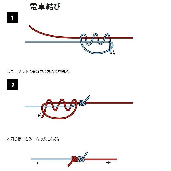 Fg ノット 簡単 結び方