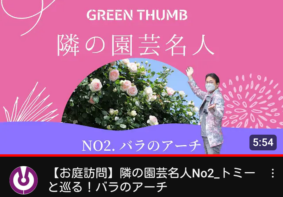 藤井寺市公認チャンネル 『フジイデラテレビ』［#お庭訪問］ 「隣の園芸名人」